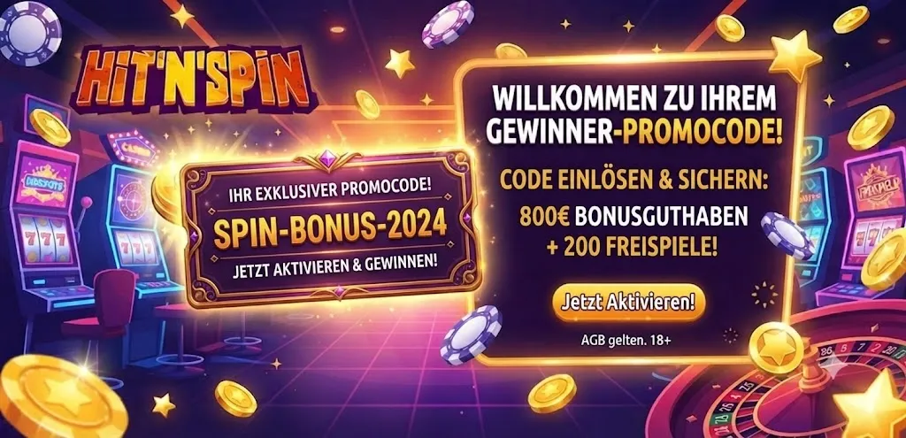HitnSpin Casino Promo-Codes