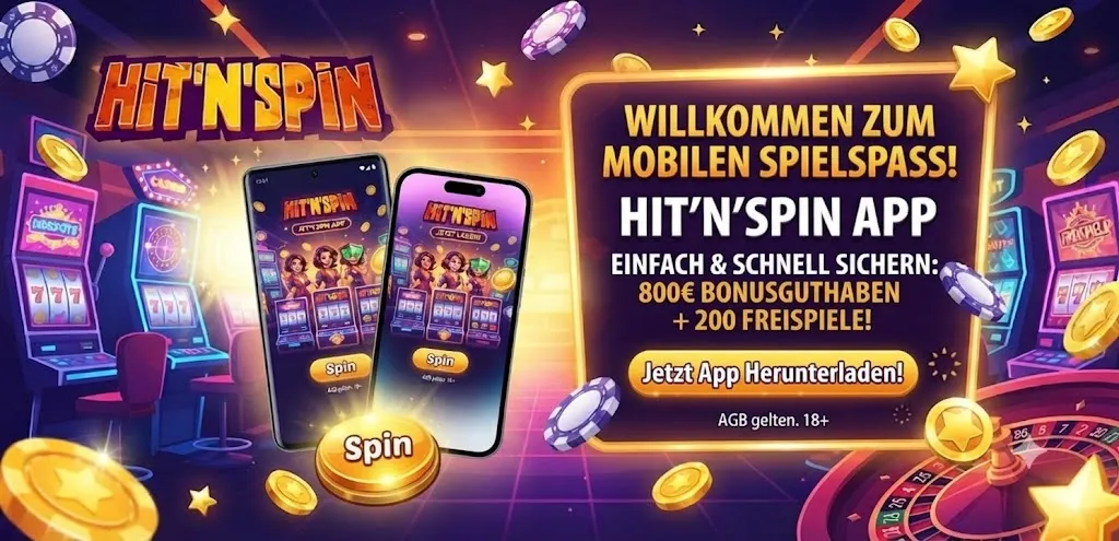 HitnSpin Casino mobile App