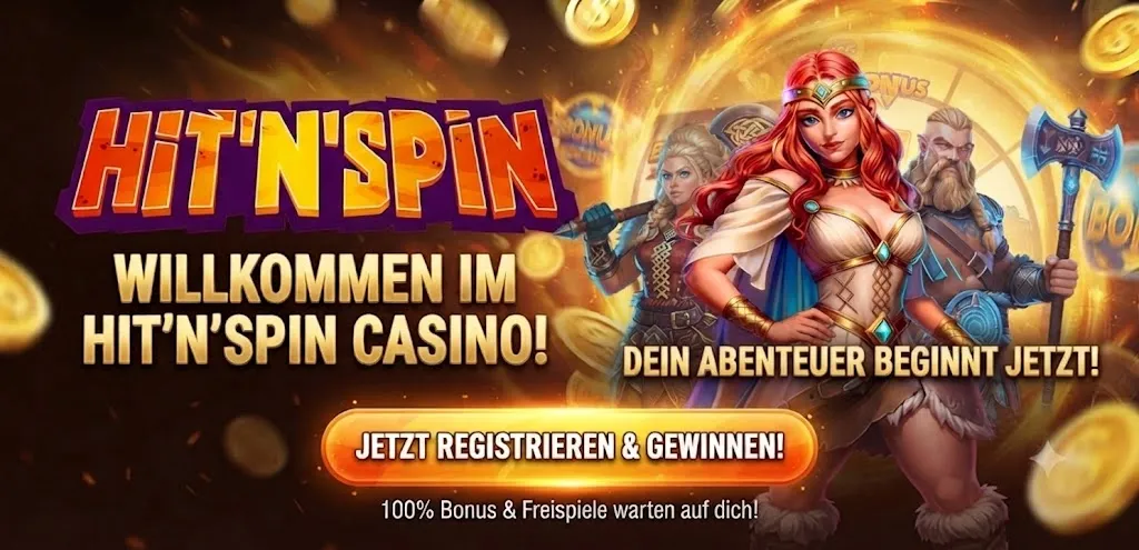 HitnSpin Casino Registrierung